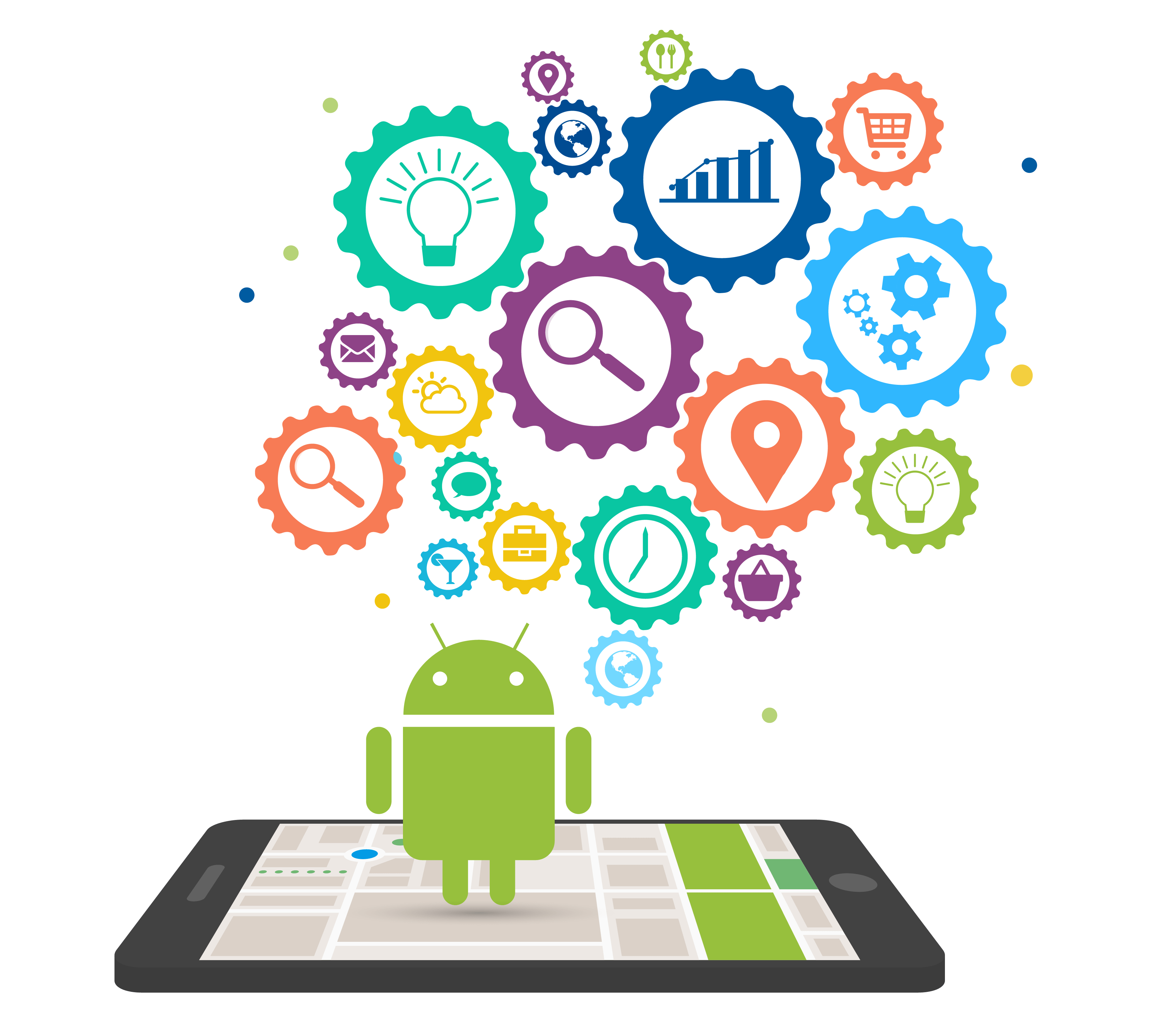 Android App Development PNG HD Isolated